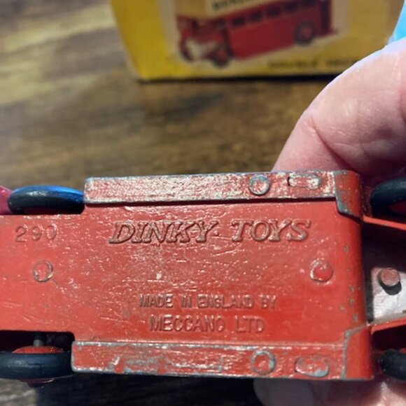 Vintage Dinky toys #290 double decker bus - Picture 4 of 11